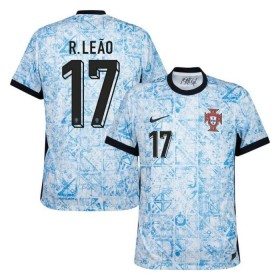 Maglia Portogallo R. Leao 17 Trasferta Divisa Euro 2024